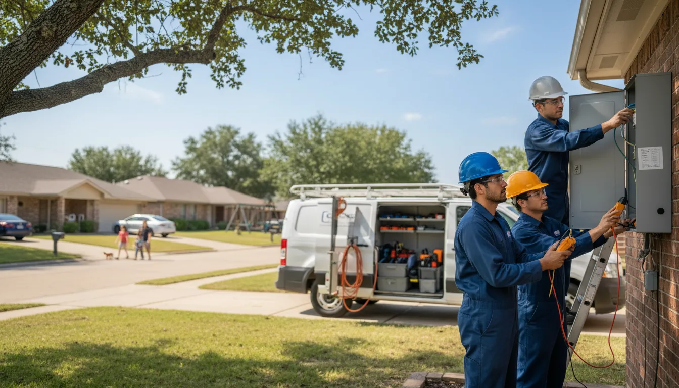 Certified electrician providing emergency electrical services in Gwynn Oak, MD